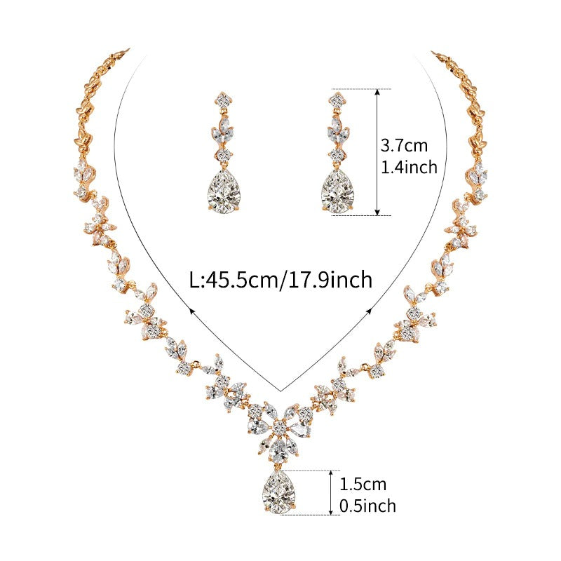Dame Krystal Smykkesæt - - Dame Krystal Smykkesæt - €25 - {{ product_tags }