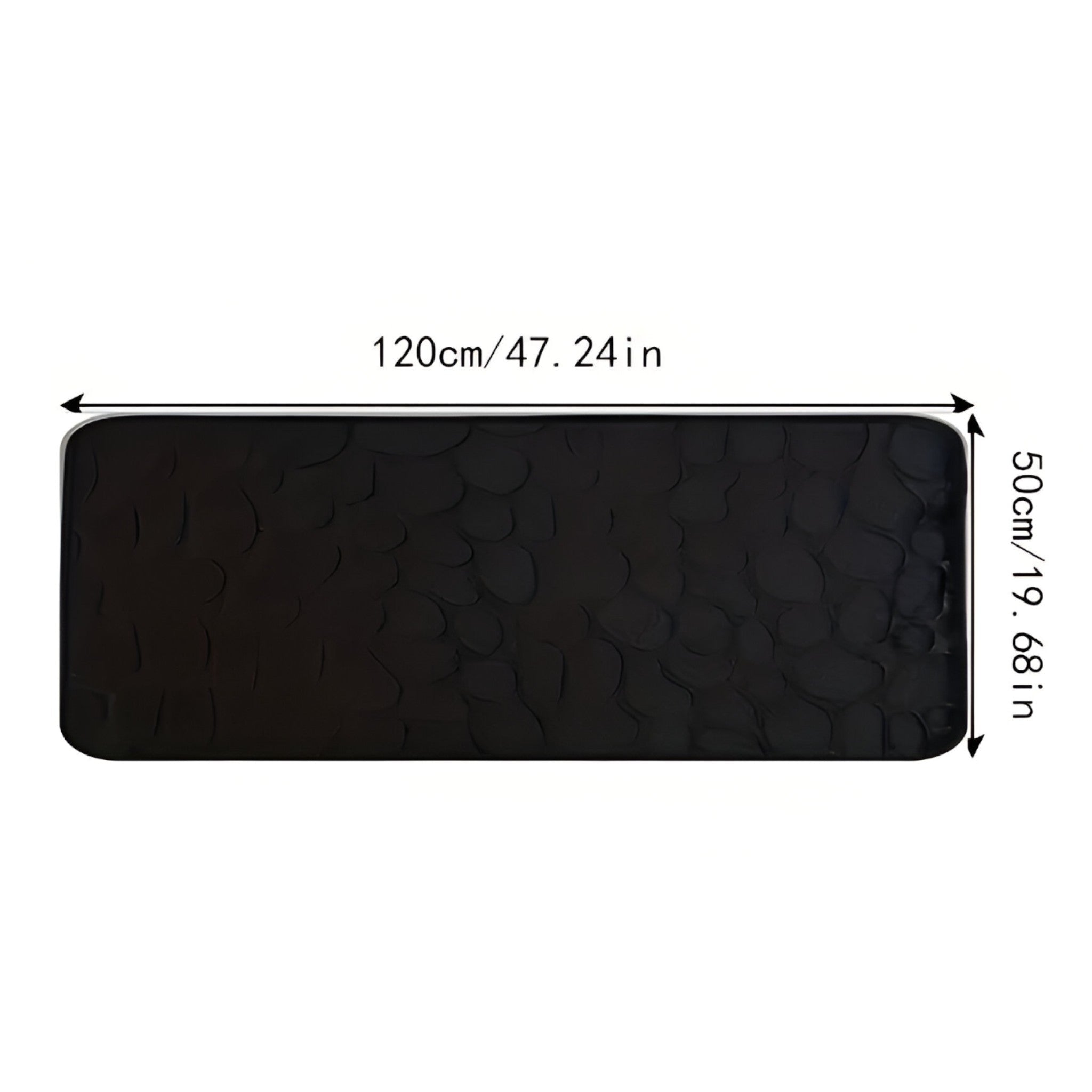 Sophie | Stor bademåtte med lange striber - kan vaskes i maskine - - Sophie | Stor bademåtte med lange striber - kan vaskes i maskine- €25 - {{ product_tags }
