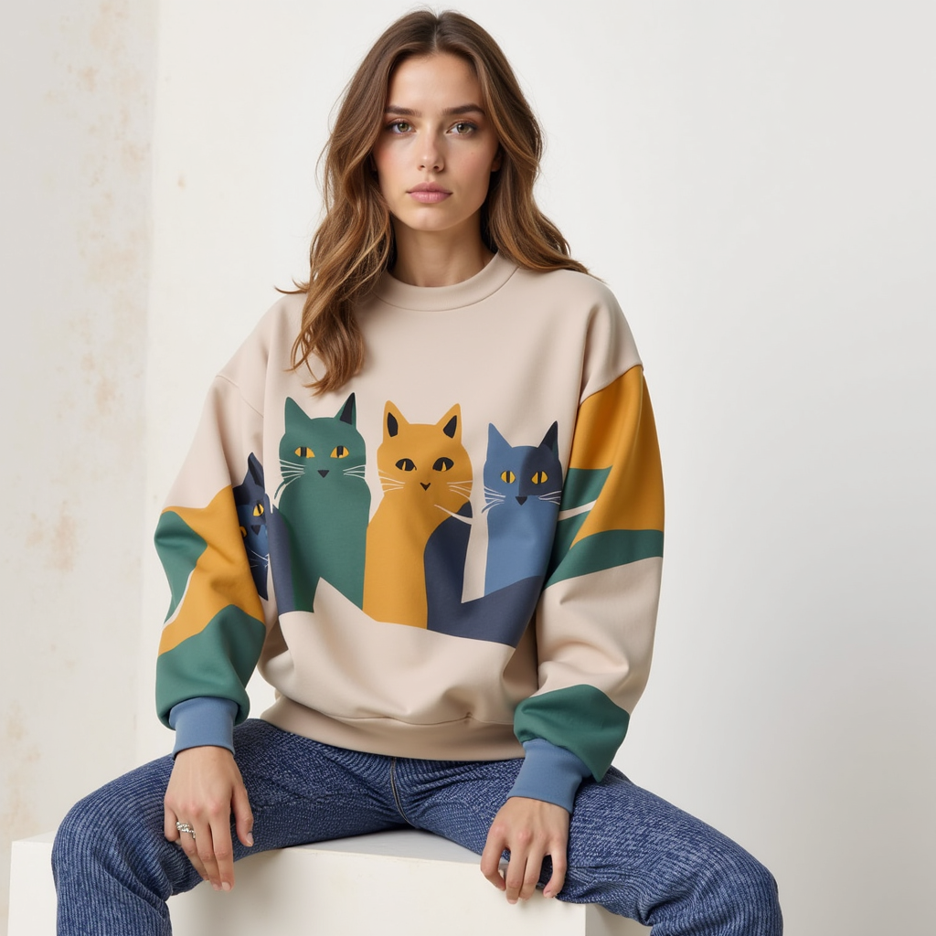 Kyla | Kattens Måneskin Sweater - - baby - {{ product_tags }