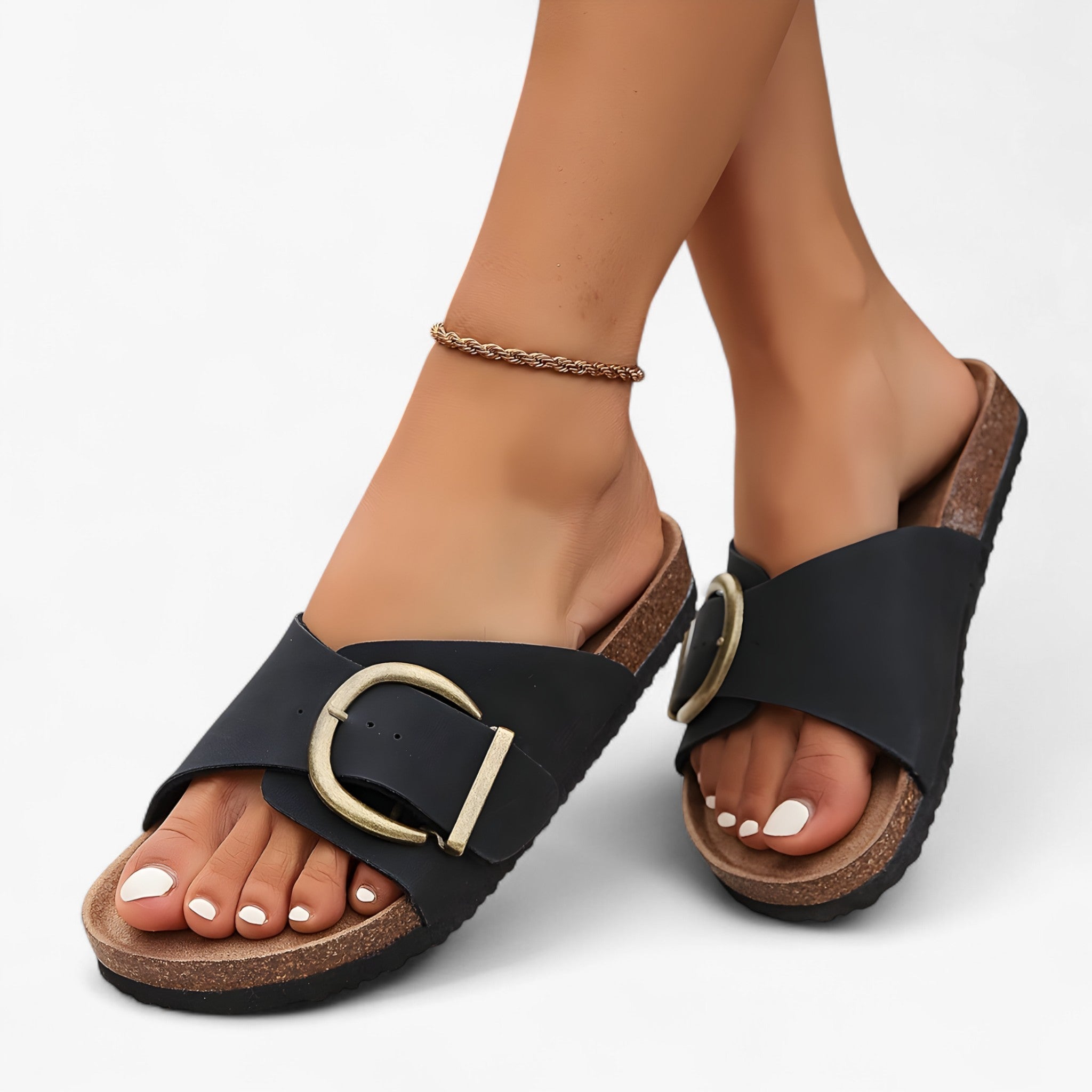 Ainna | Komfortable Soft Glide Sandaler - - shoes - {{ product_tags }