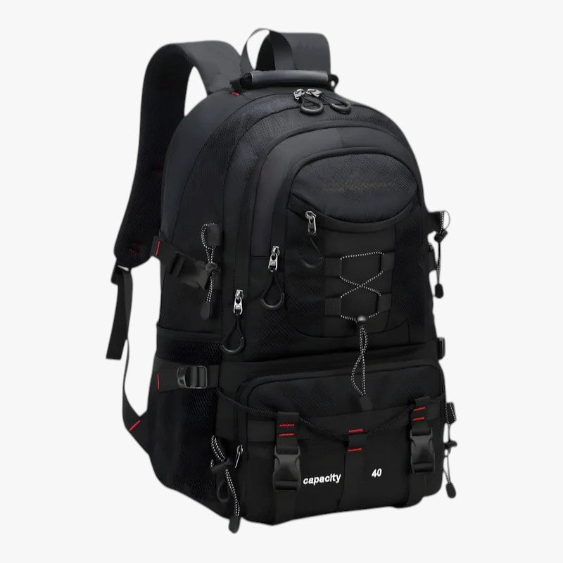 Noah | Vandtæt 40L udendørs rygsæk - Sort - Noah | Vandtæt 40L udendørs rygsæk- €25 - {{ product_tags }