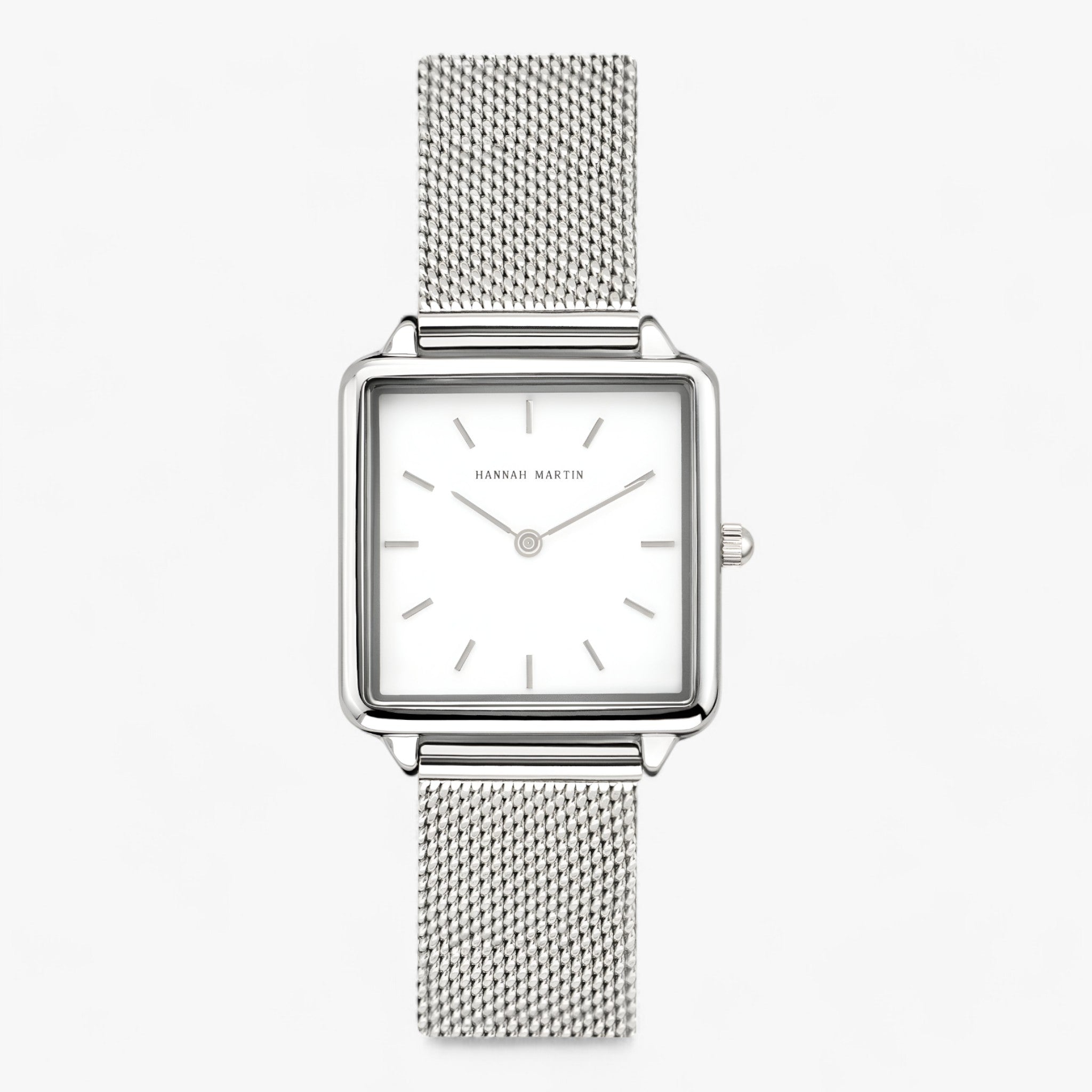 Hazel | Firkantet mesh-ur - sofistikeret i hverdagen - - watches - {{ product_tags }