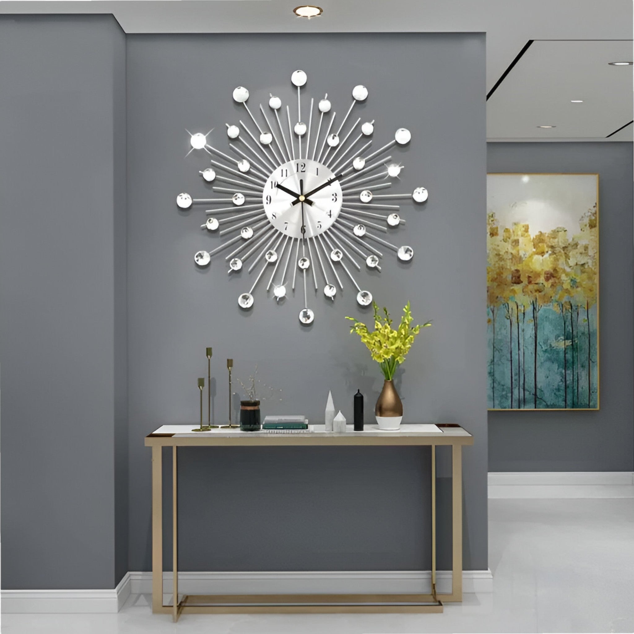 Theo | Stilfuldt design vægur - - house & garden - {{ product_tags }
