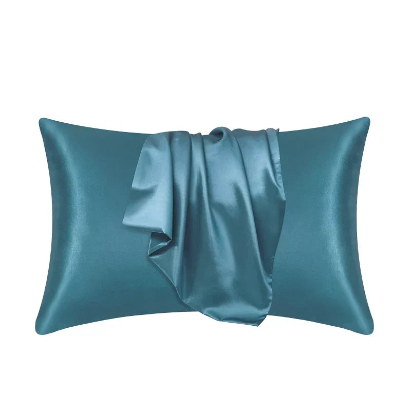 Mulberry Silkepudebetræk - Luksuriøs Sovekomfort - Måneskinsblå - Home Decor - {{ product_tags }