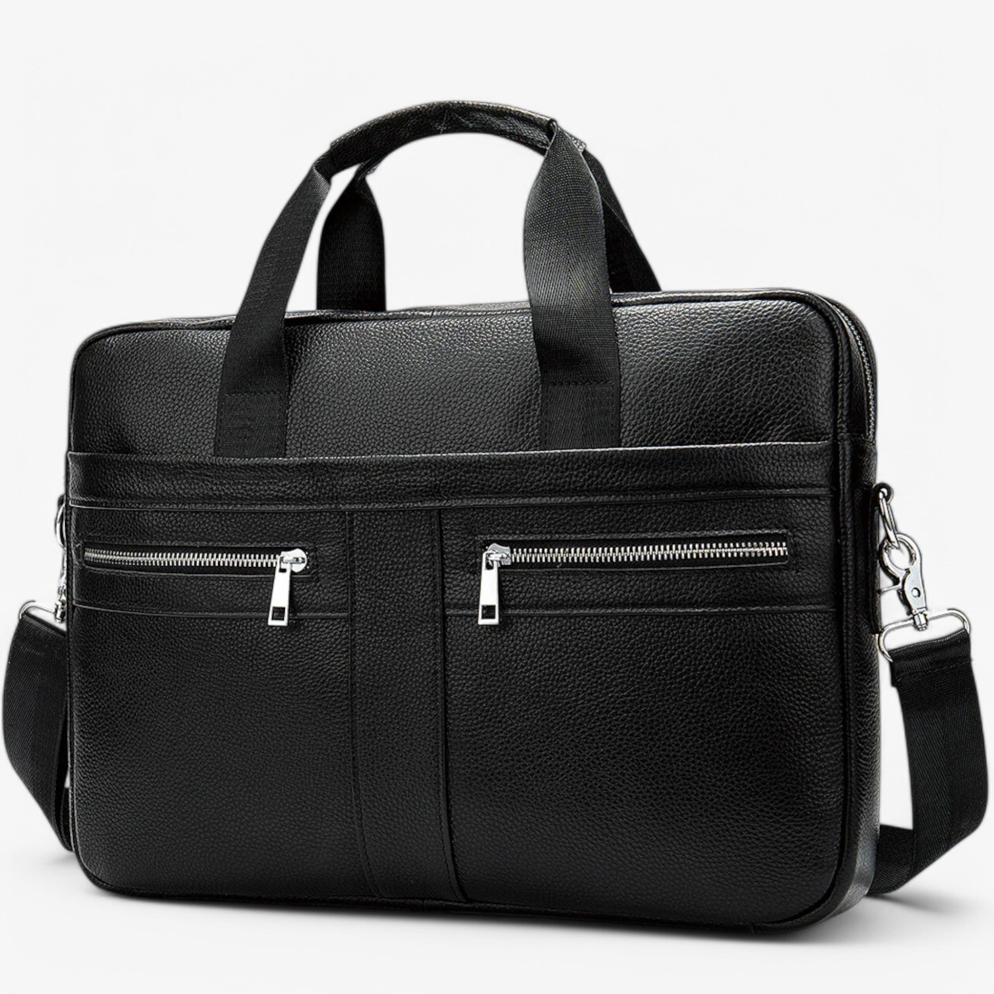 Weston Martin | Taske i ægte læder - Sort - bags - {{ product_tags }