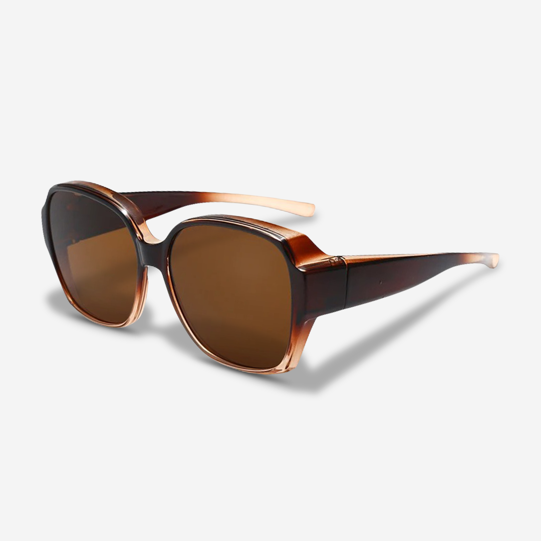 ClipShades | Stilige solbriller til brillebærere – Det perfekte solbeskyttelse til dine briller - Kaffe Pro - women's fashion - {{ product_tags }
