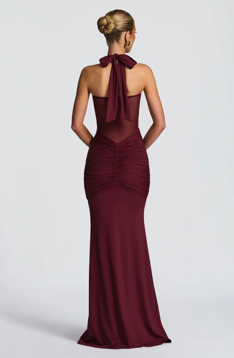 Birgit | Kvinder's Siren Hourglass Gown - Alluring Silhouette Evening Kjole