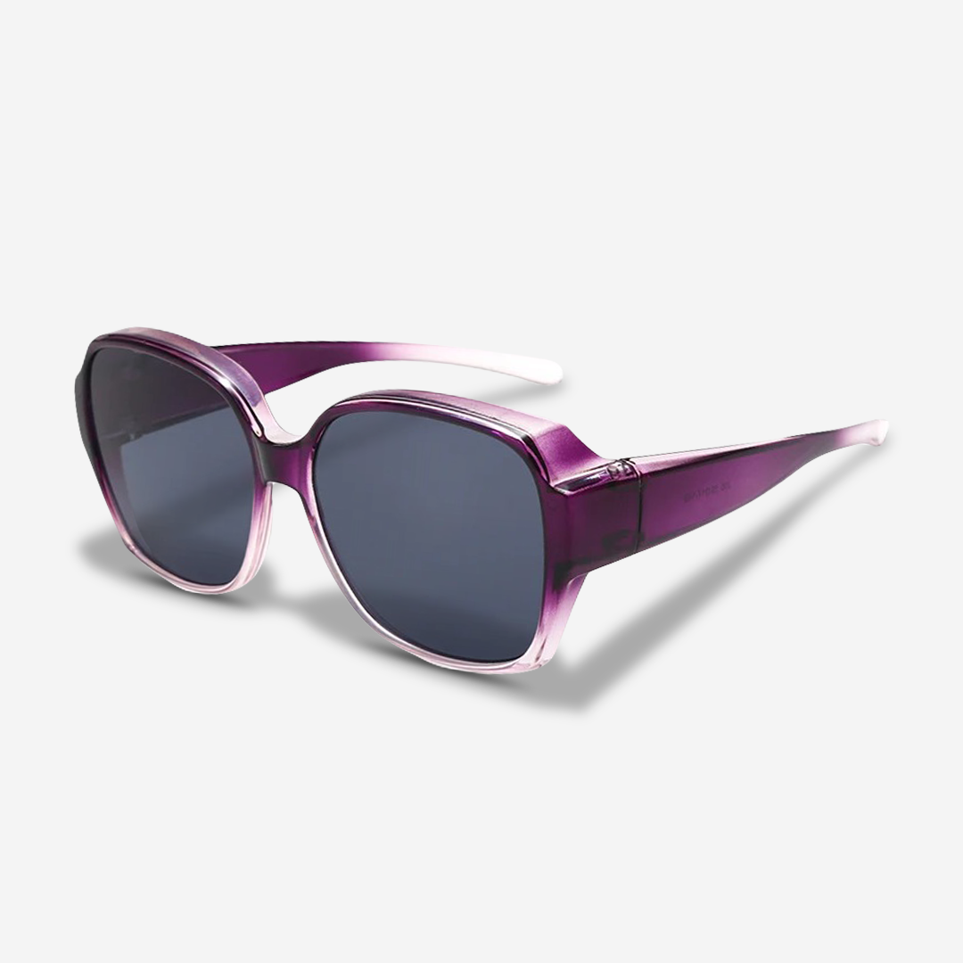 ClipShades | Stilige solbriller til brillebærere – Det perfekte solbeskyttelse til dine briller - Lilla Pro - women's fashion - {{ product_tags }