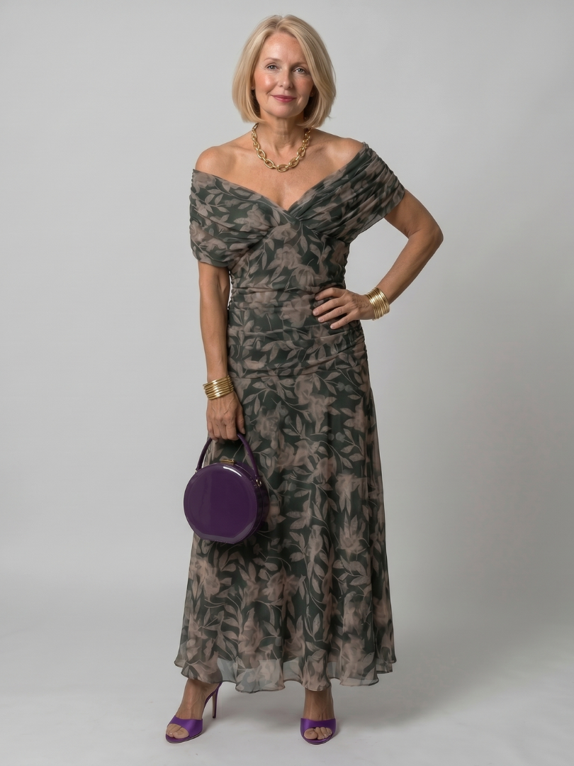 Lina & Emma™ | Flow midi kjole