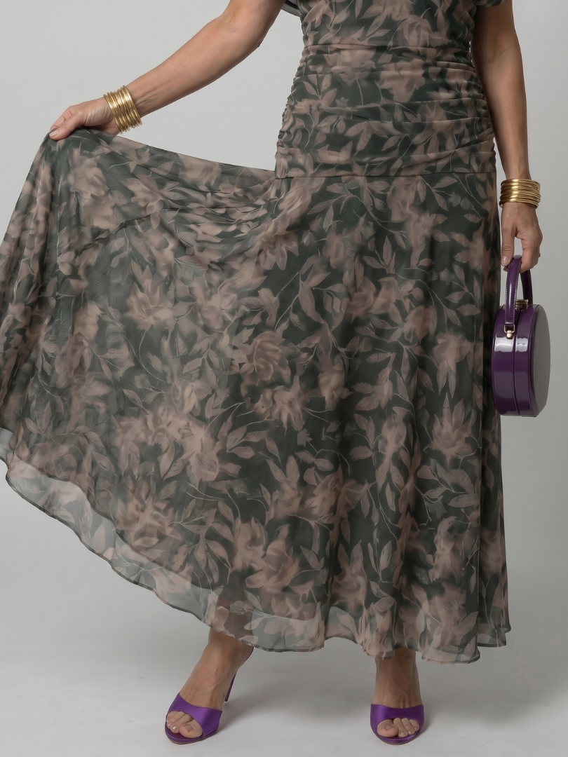 Lina & Emma™ | Flow midi kjole