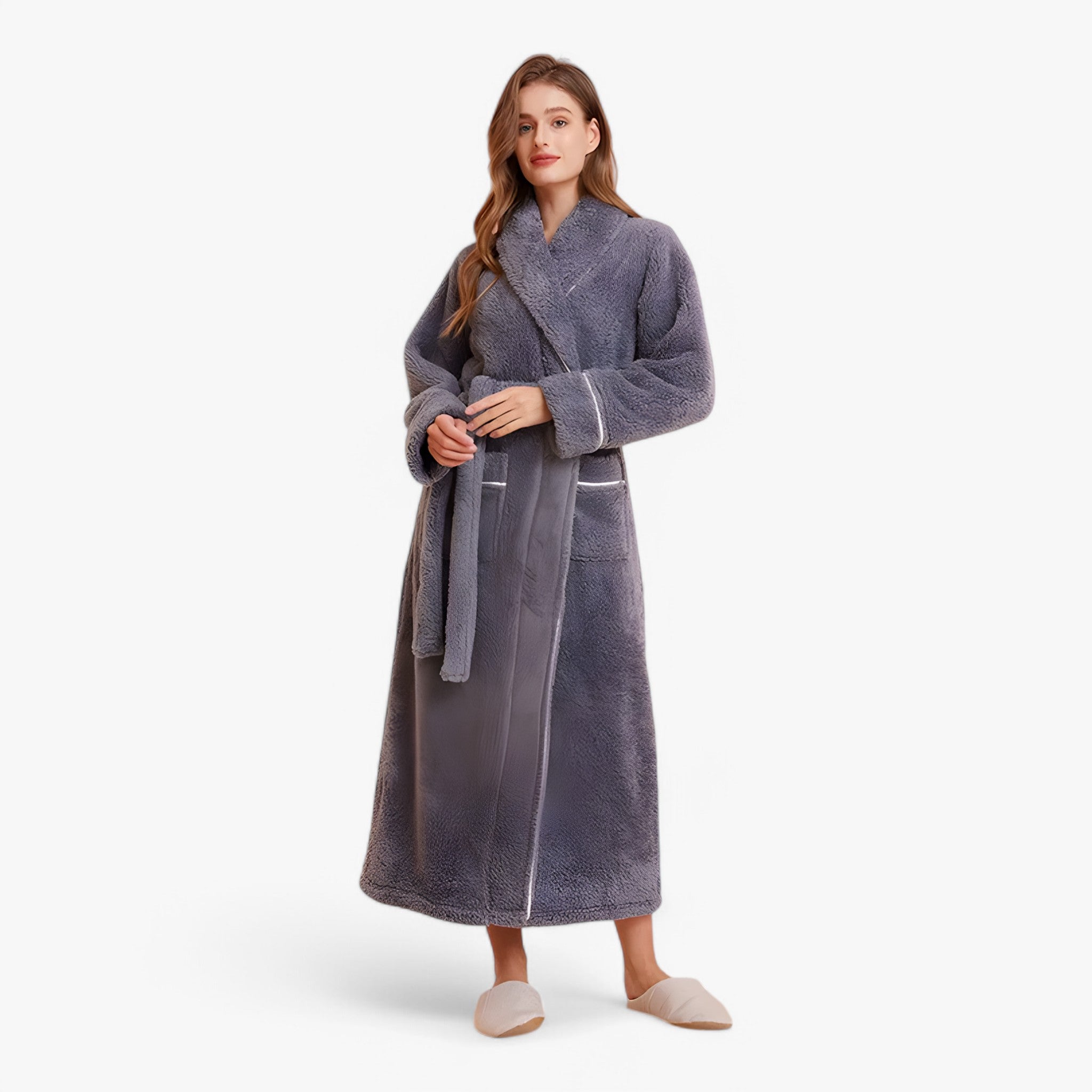 Jessy | Badekåbe - Kvinde mørkegrå - Jessy | Badekåbe - €25 - {{ product_tags }