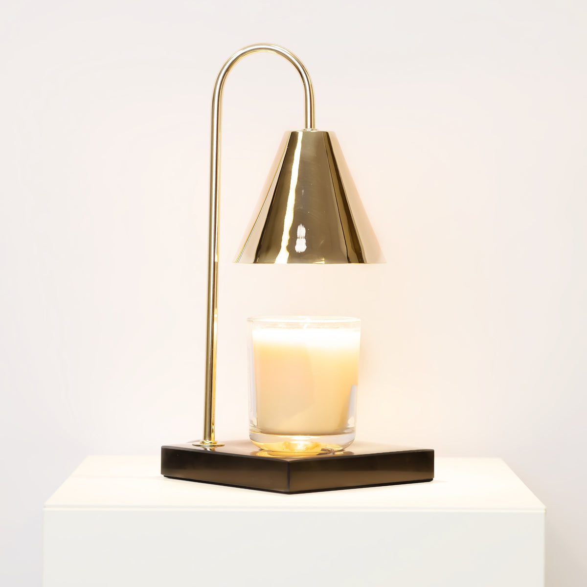 Marmor Duftlys Varmelampe - Flammefri Vokssmeltelampe med Timer - - Winter Gadgets - {{ product_tags }