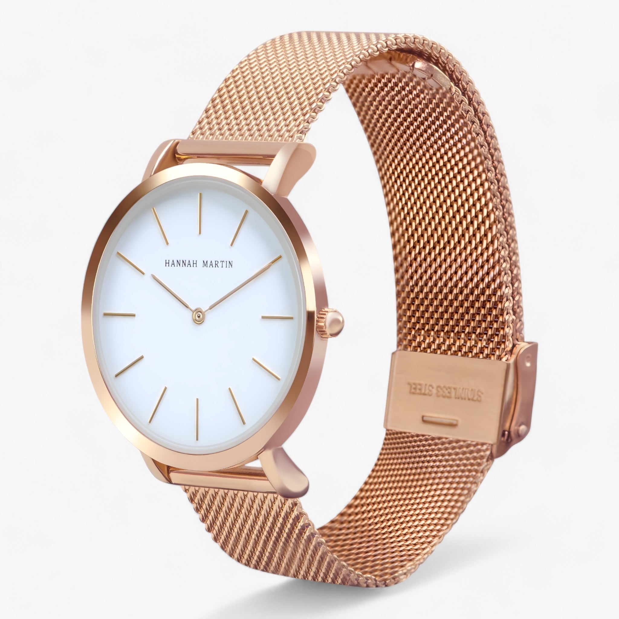 Penelope | Rundt mesh-ur - Raffineret look - - Penelope | Rundt mesh-ur - Raffineret look - $25 - {{ product_tags }