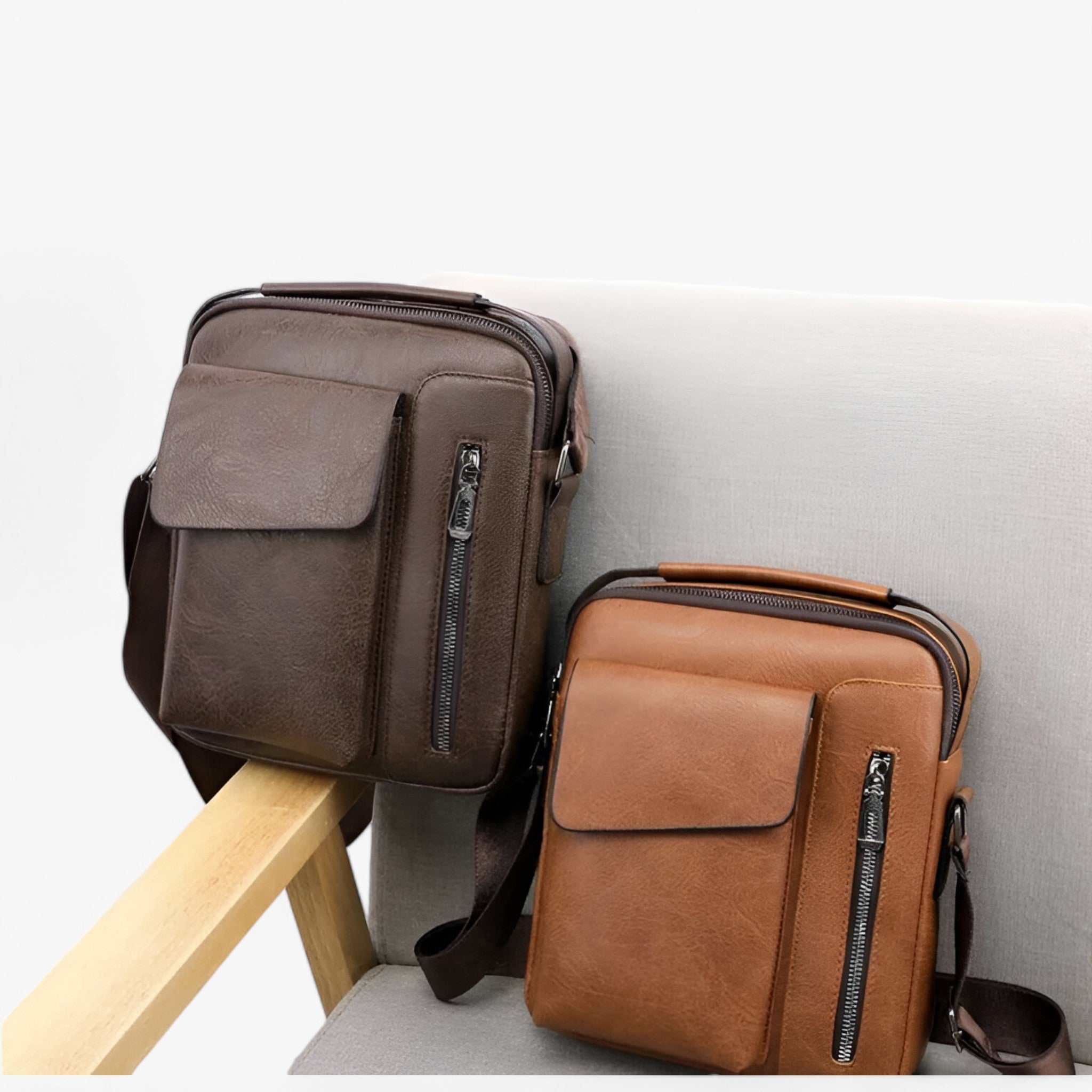 Prestige™ – Luksus Læder Skuldertaske til Stil og Funktionalitet - - Prestige™ – Luksus Læder Skuldertaske til Stil og Funktionalitet- €25 - {{ product_tags }