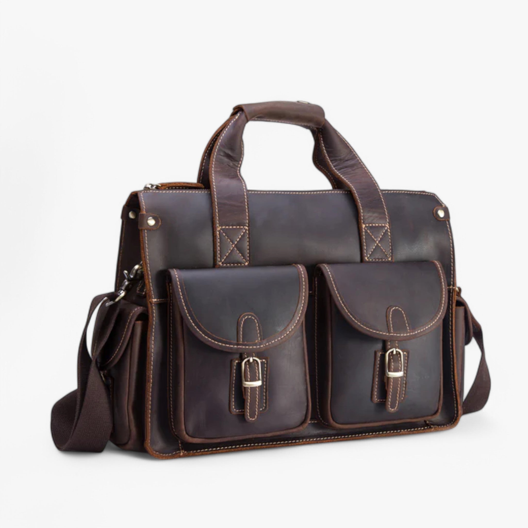 Nael | Vintage lædermappe - - bags - {{ product_tags }