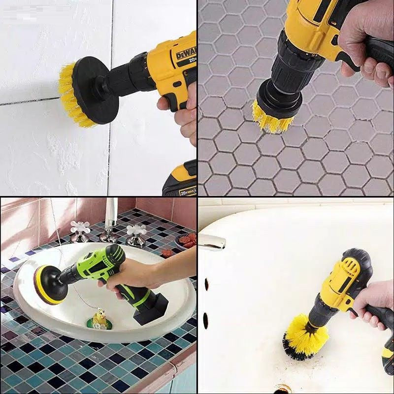 Sæt med 3 kraftige borbørster - - house & garden - {{ product_tags }