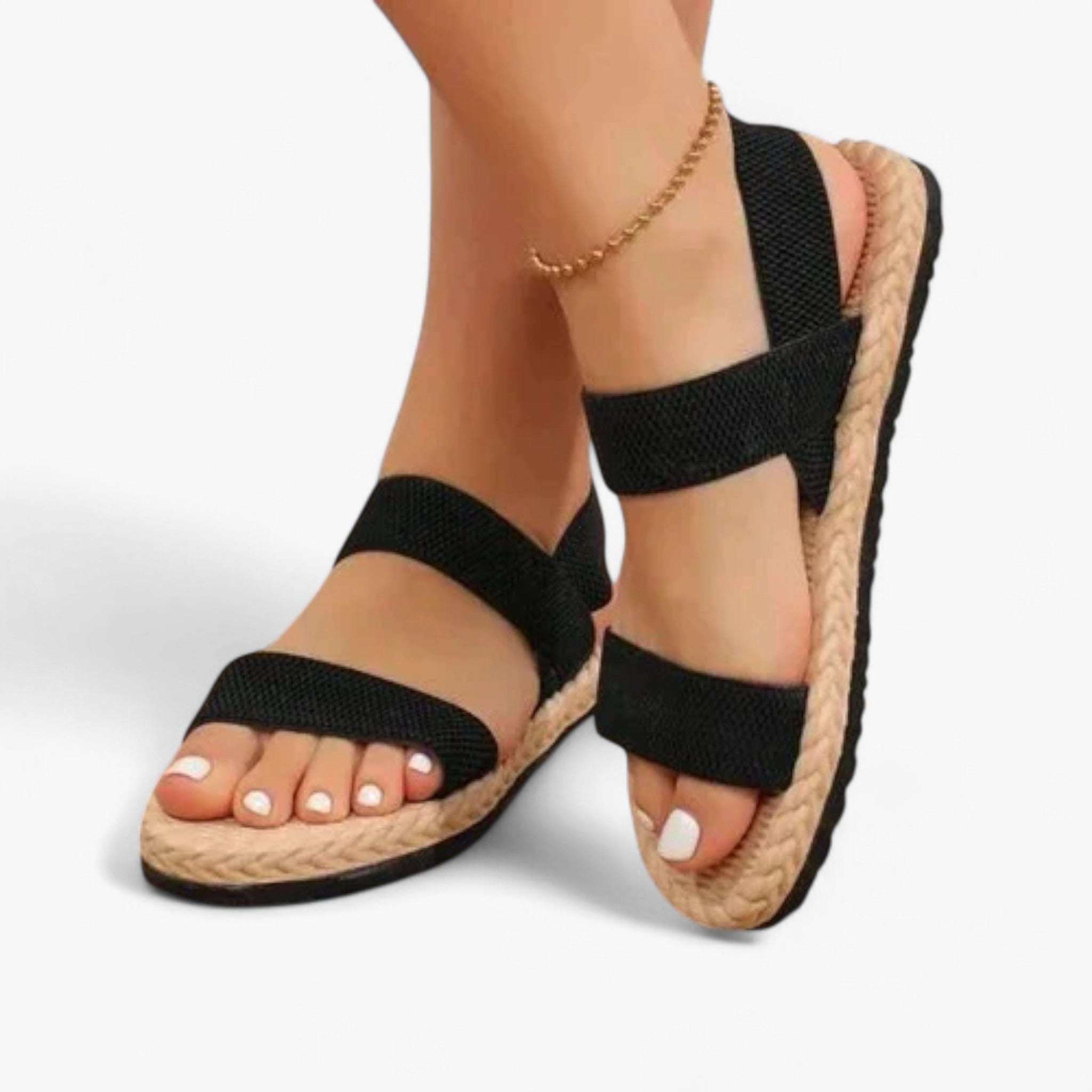 Mila - Ortopædiske sandaler - Sandaler til kvinder - Sort - women's fashion - {{ product_tags }