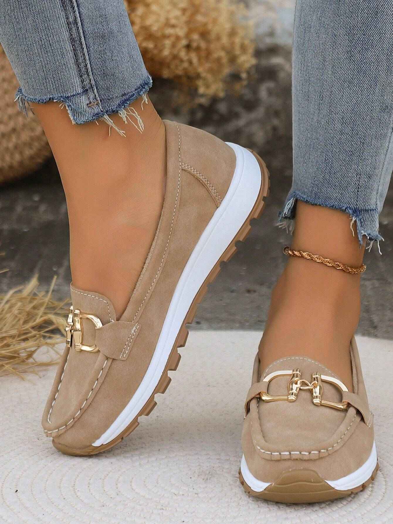 Olga | Elegante Loafer med Schnallen-Detail