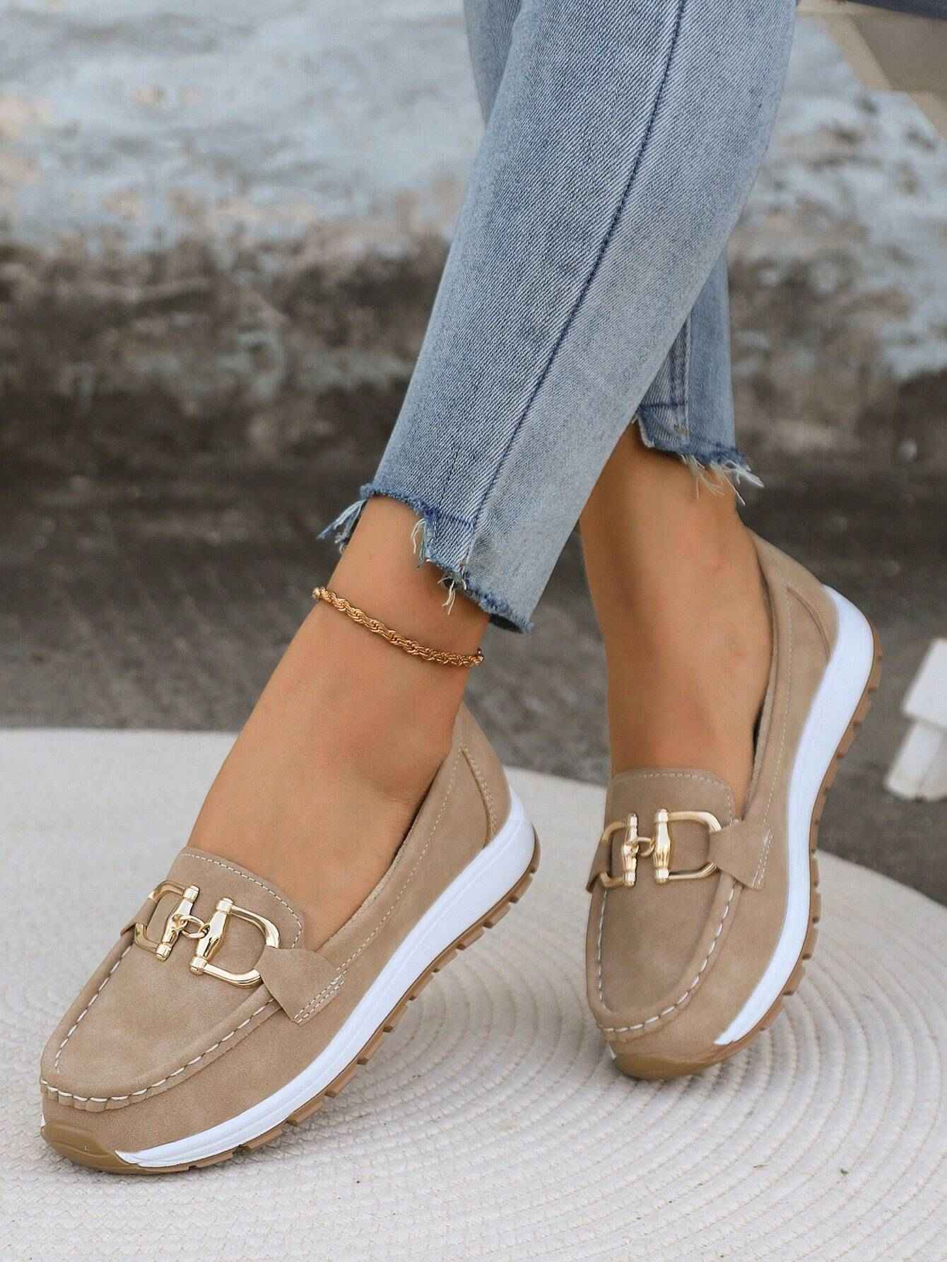 Olga | Elegante Loafer med Schnallen-Detail
