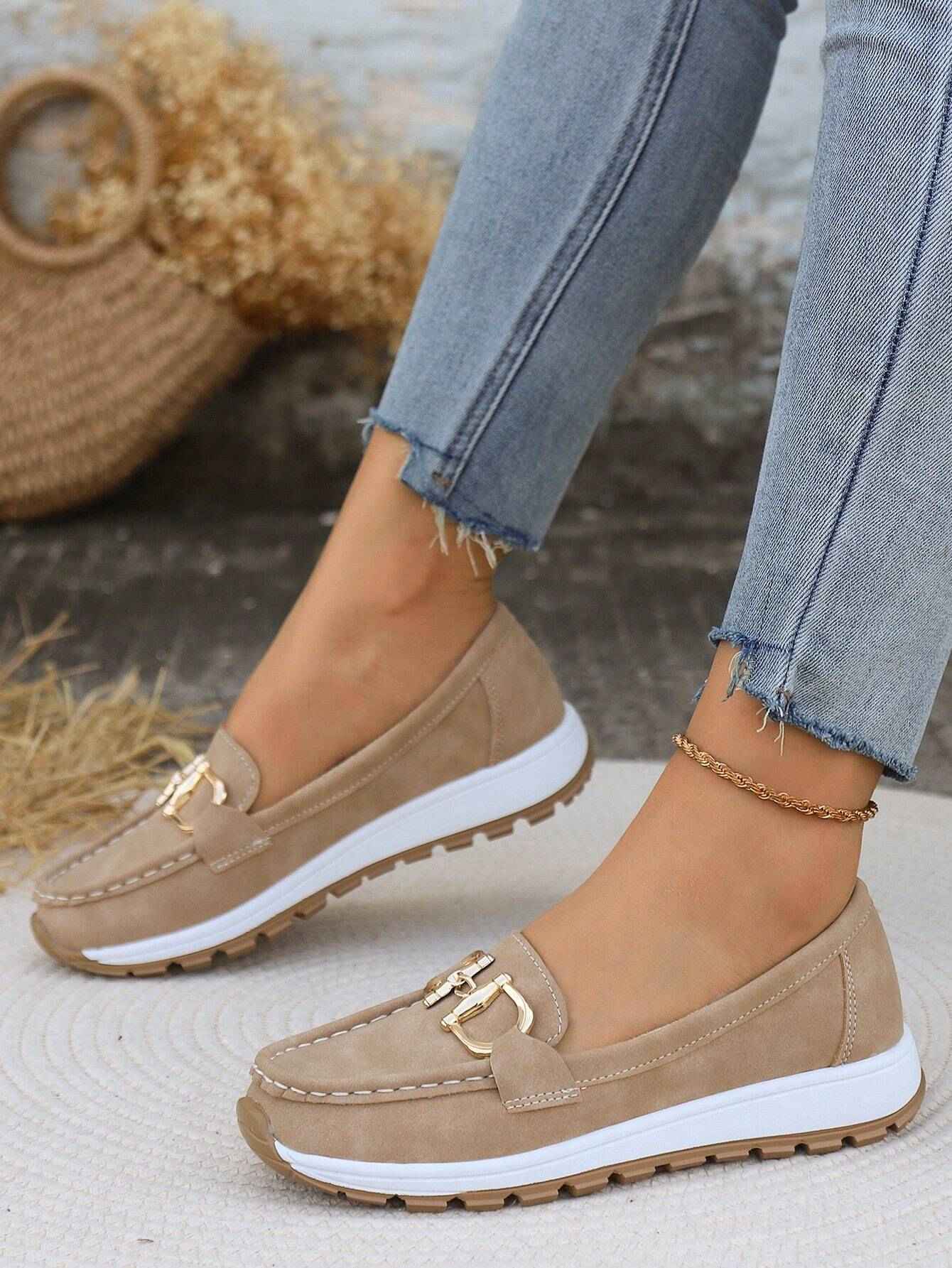 Olga | Elegante Loafer med Schnallen-Detail