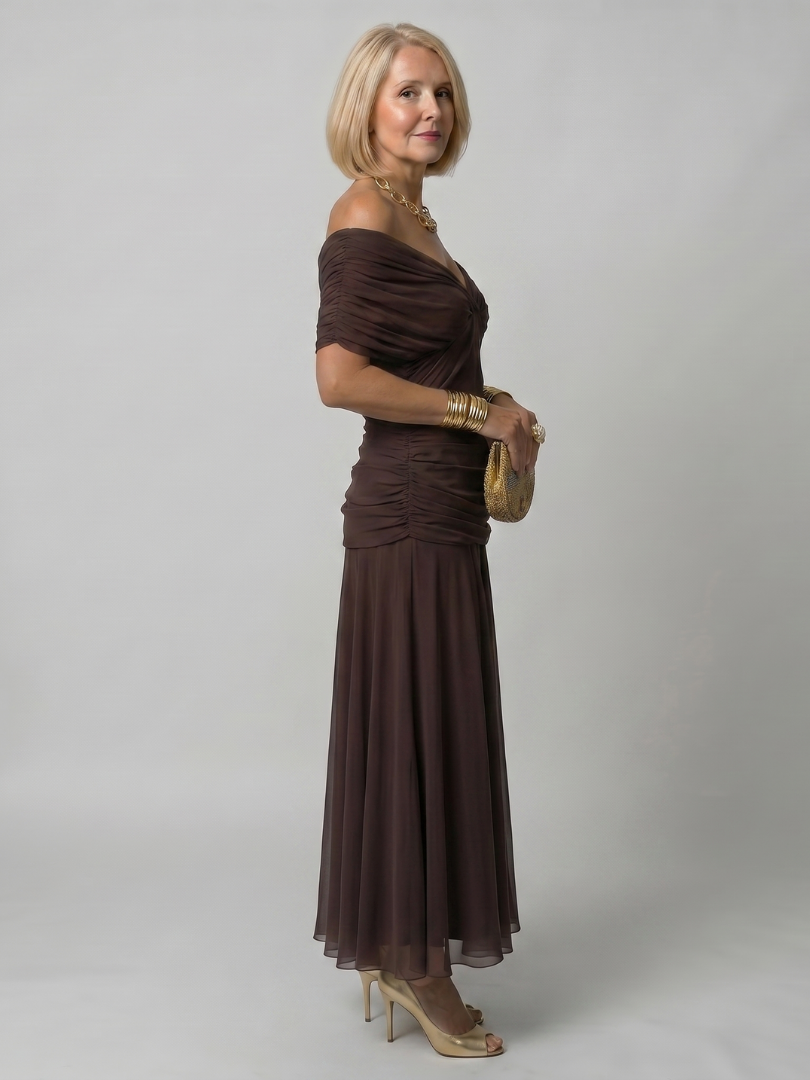 Lina & Emma™ | Flow midi kjole