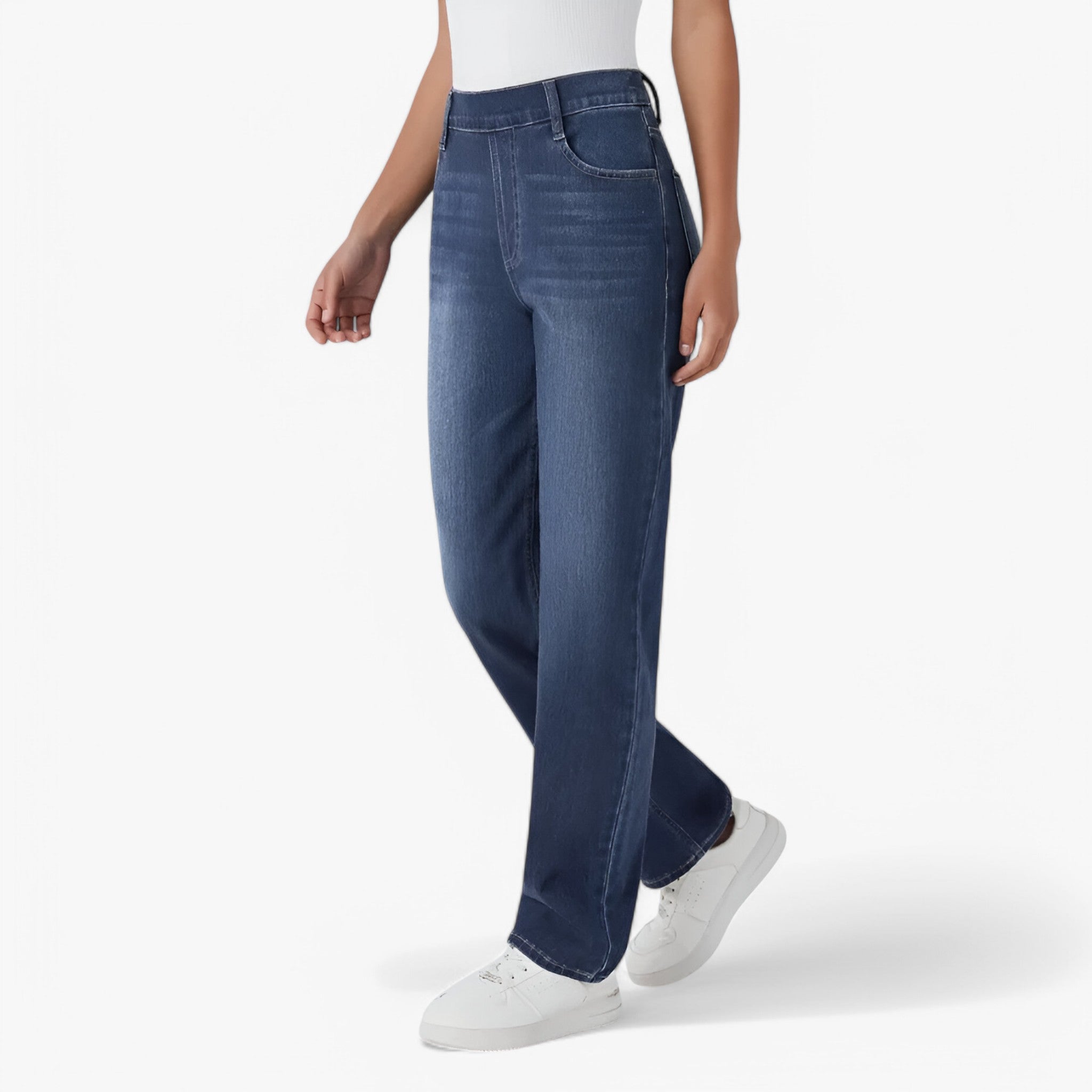 Nina | Bukser med høj talje - Strækbare & Behagelige - - Nina | Bukser med høj talje - Strækbare & Behagelige - € - {{ product_tags }