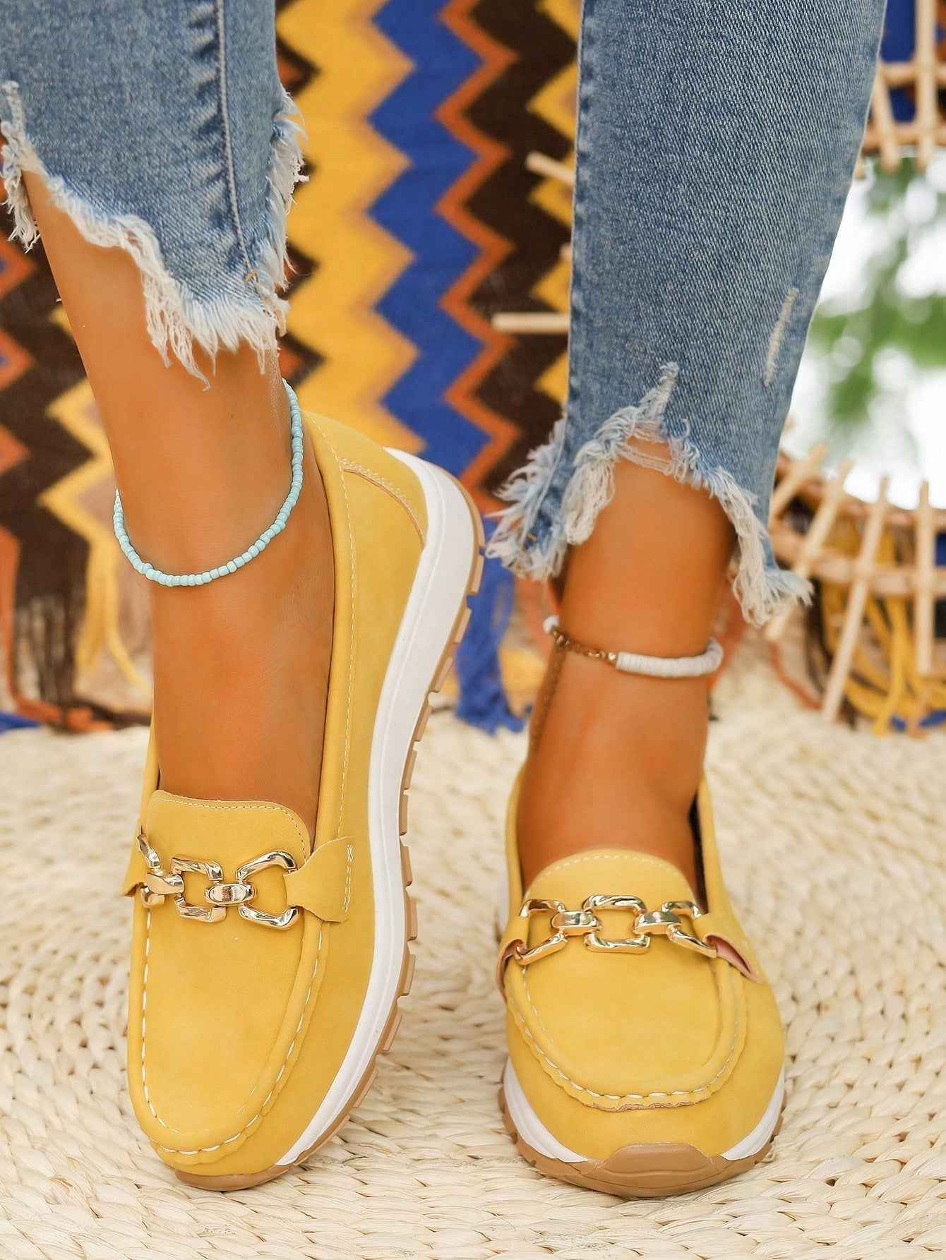 Olga | Elegante Loafer med Schnallen-Detail