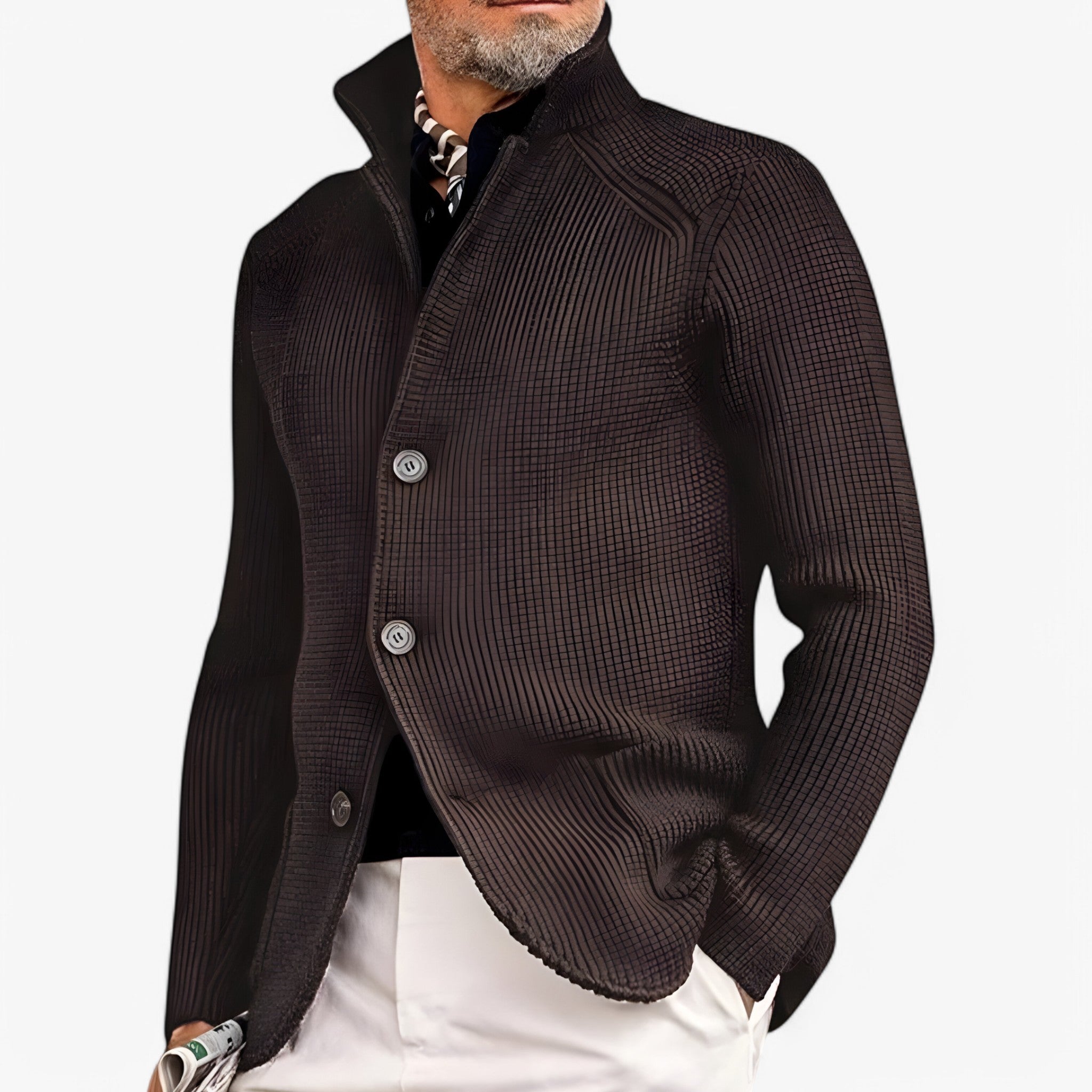 Willie | Strikket Jakke - Brun - women's fashion - {{ product_tags }