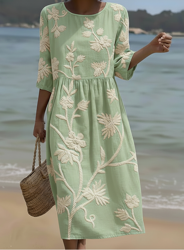 Paige | Elegant blomsterkjole