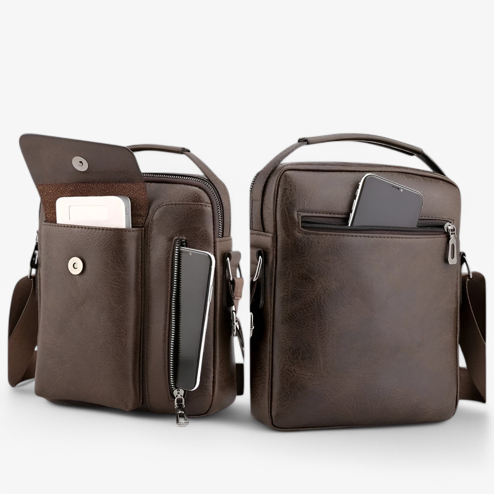 Prestige™ – Luksus Læder Skuldertaske til Stil og Funktionalitet - - Prestige™ – Luksus Læder Skuldertaske til Stil og Funktionalitet- €25 - {{ product_tags }
