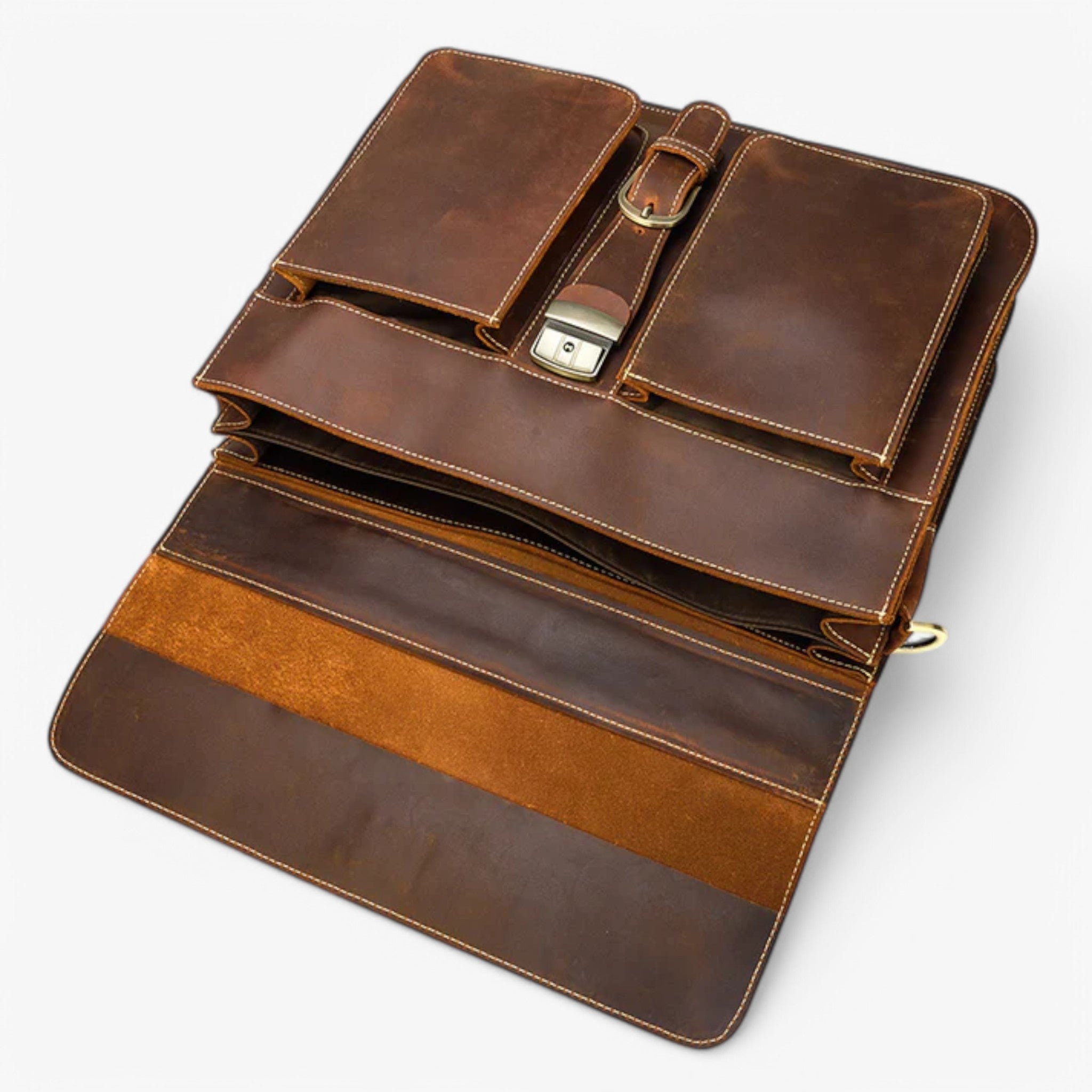 Luke | Lædertaske med skulderrem - - bags - {{ product_tags }