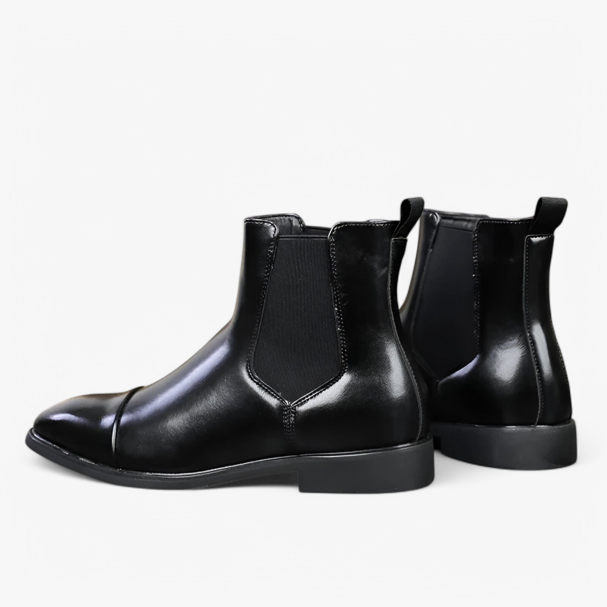 Annibale | Chelsea Boots i Ægte Læder - - Annibale | Chelsea Boots i Ægte Læder- €25 - {{ product_tags }