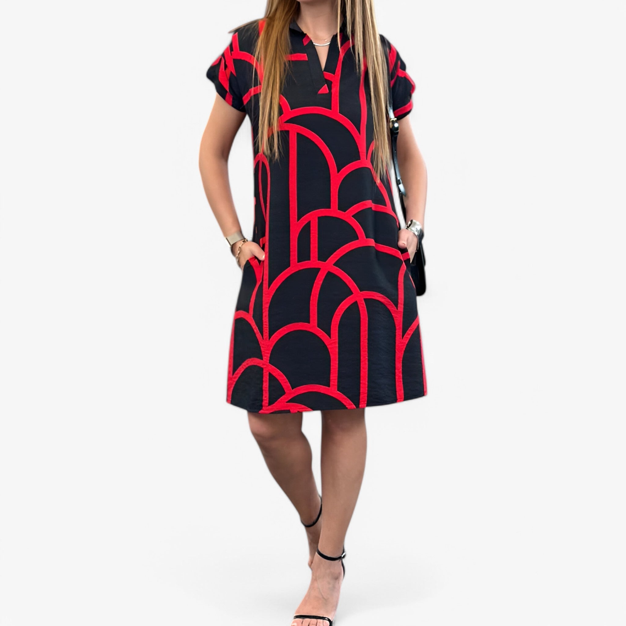 Isabelle | Midi-kjole - Tidløs og med stil - - women's fashion - {{ product_tags }