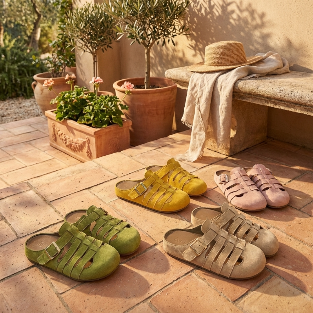 Nathalie | Comfort Slip-On Mule sandaler
