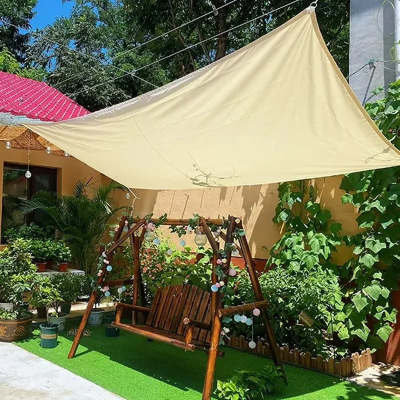 SailShade - Vandtæt udendørs solskærm - Beige - SailShade - Vandtæt udendørs solskærm- €25 - {{ product_tags }