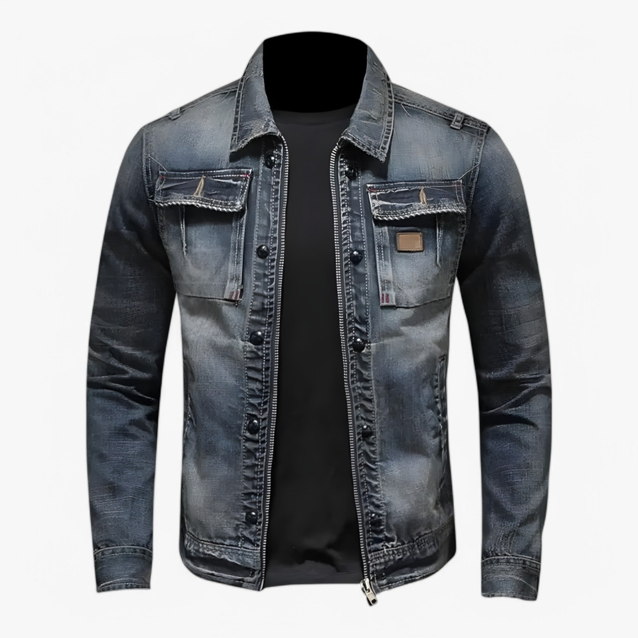 Allan | Stilfuld Denim Jakke - 2XL - women's fashion - {{ product_tags }