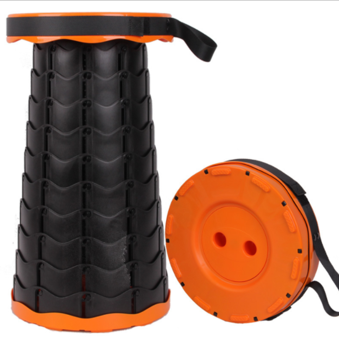 PortaFold | 2.0 Sammenklappelig taburet med 4 sædehøjder - Blandede farver Orange - PortaFold | 2.0 Sammenklappelig taburet med 4 sædehøjder- €25 - {{ product_tags }