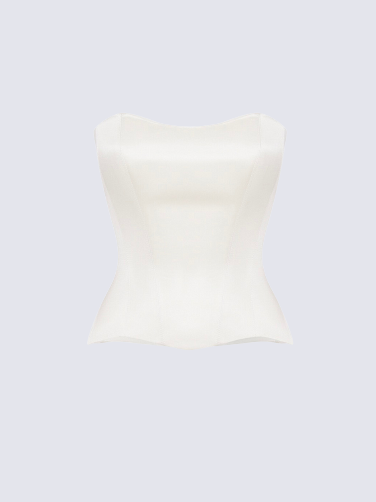 Violette™ - Satinbustier - - Violette™ - Satinbustier- €25 - {{ product_tags }