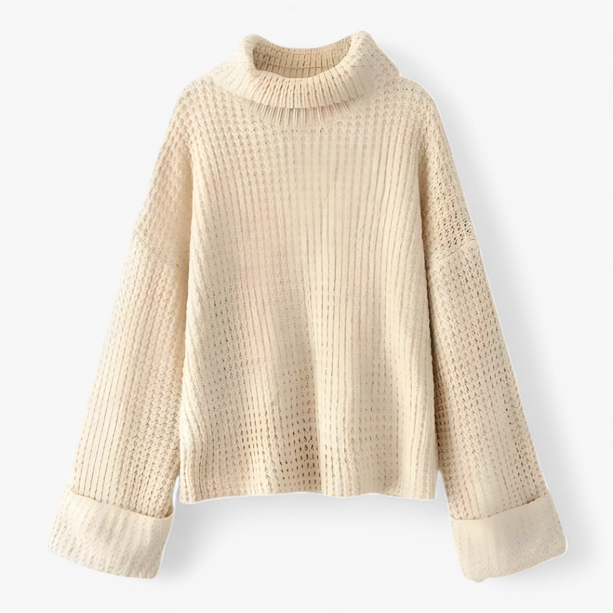 Julie | Komfortabel Trøje - KAMEL - women's fashion - {{ product_tags }