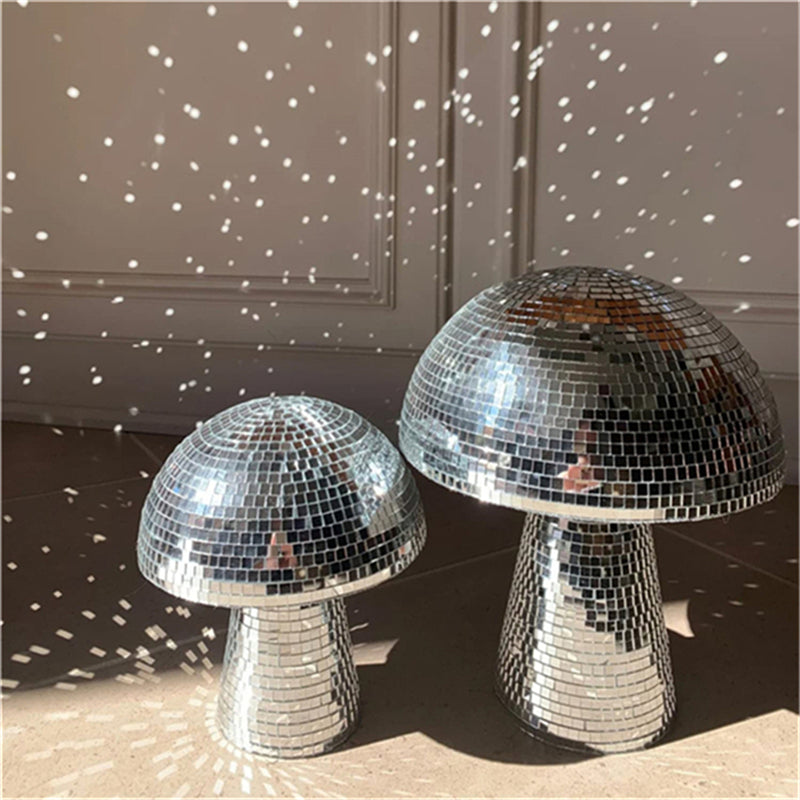 Disko Kugle Svampelampe – Spejlmosaik Accentlys - - Decorative Accent Lamp - {{ product_tags }