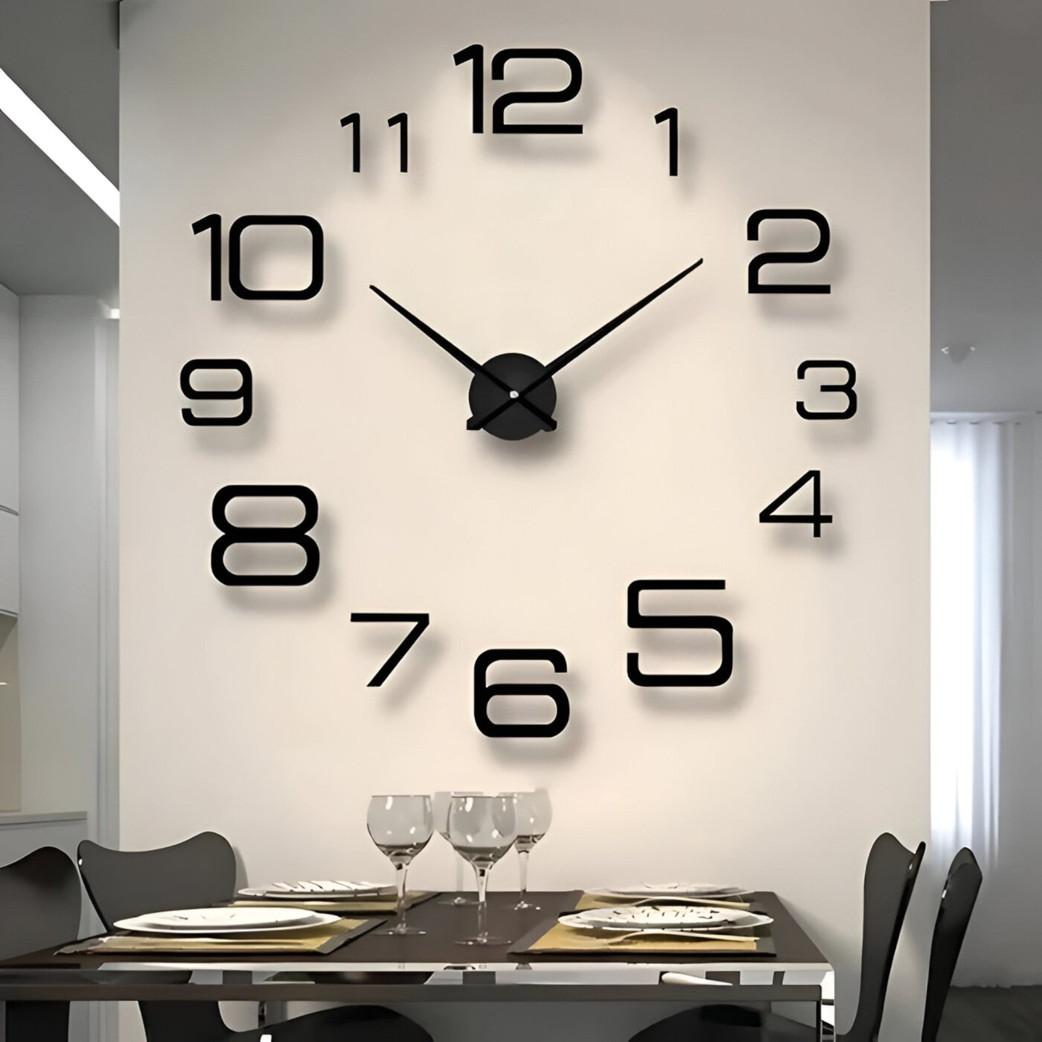 Darian | Stor Sort Vægur - - watches - {{ product_tags }