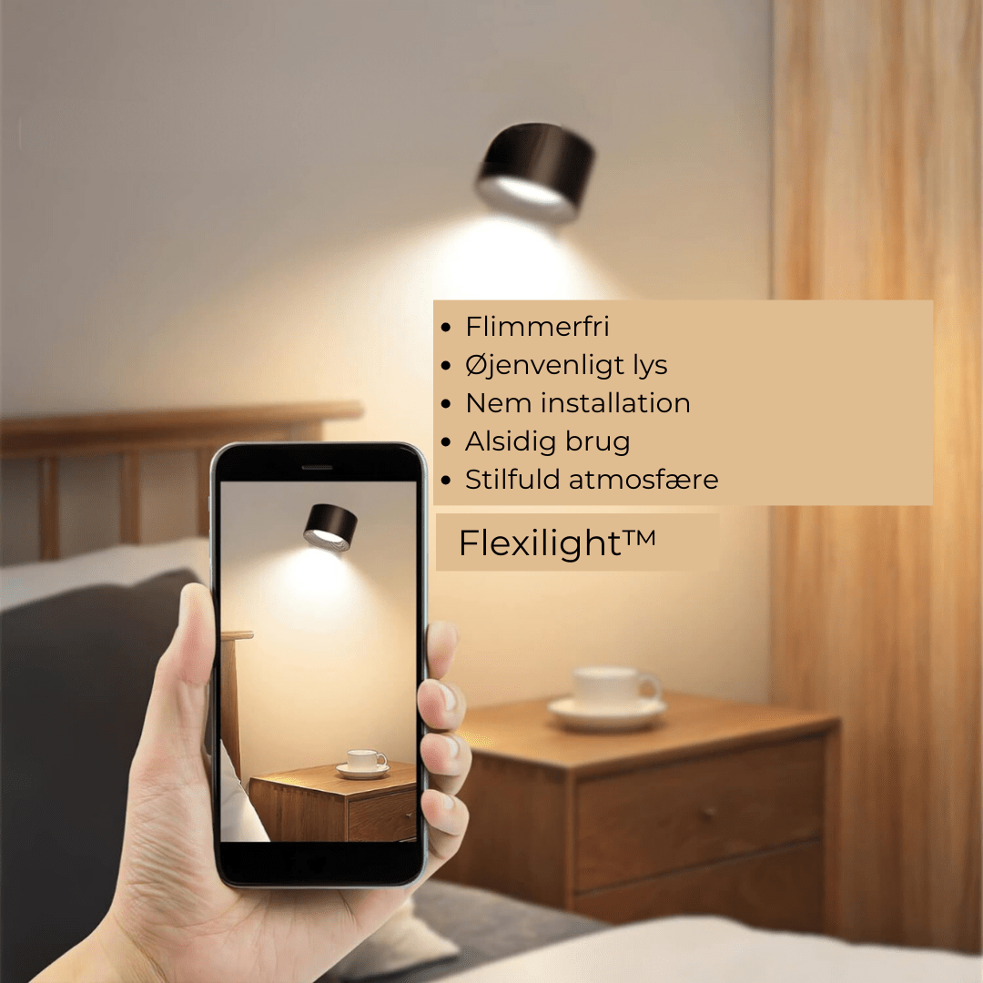 Flexilight™ | 360° trådløs genopladelig væglampe - - house & garden - {{ product_tags }