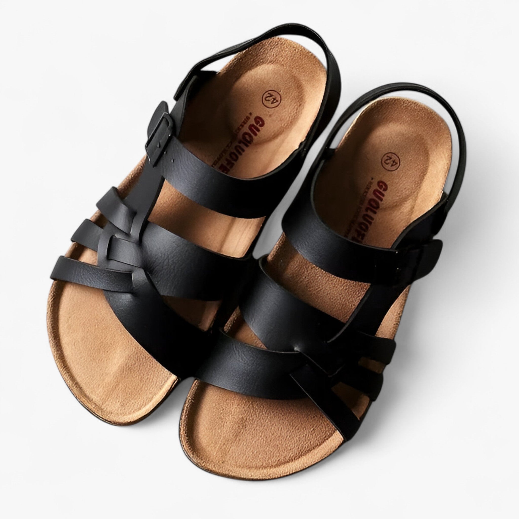 Jakob - Sorte sommersandaler til mænd - Sort - shoes - {{ product_tags }