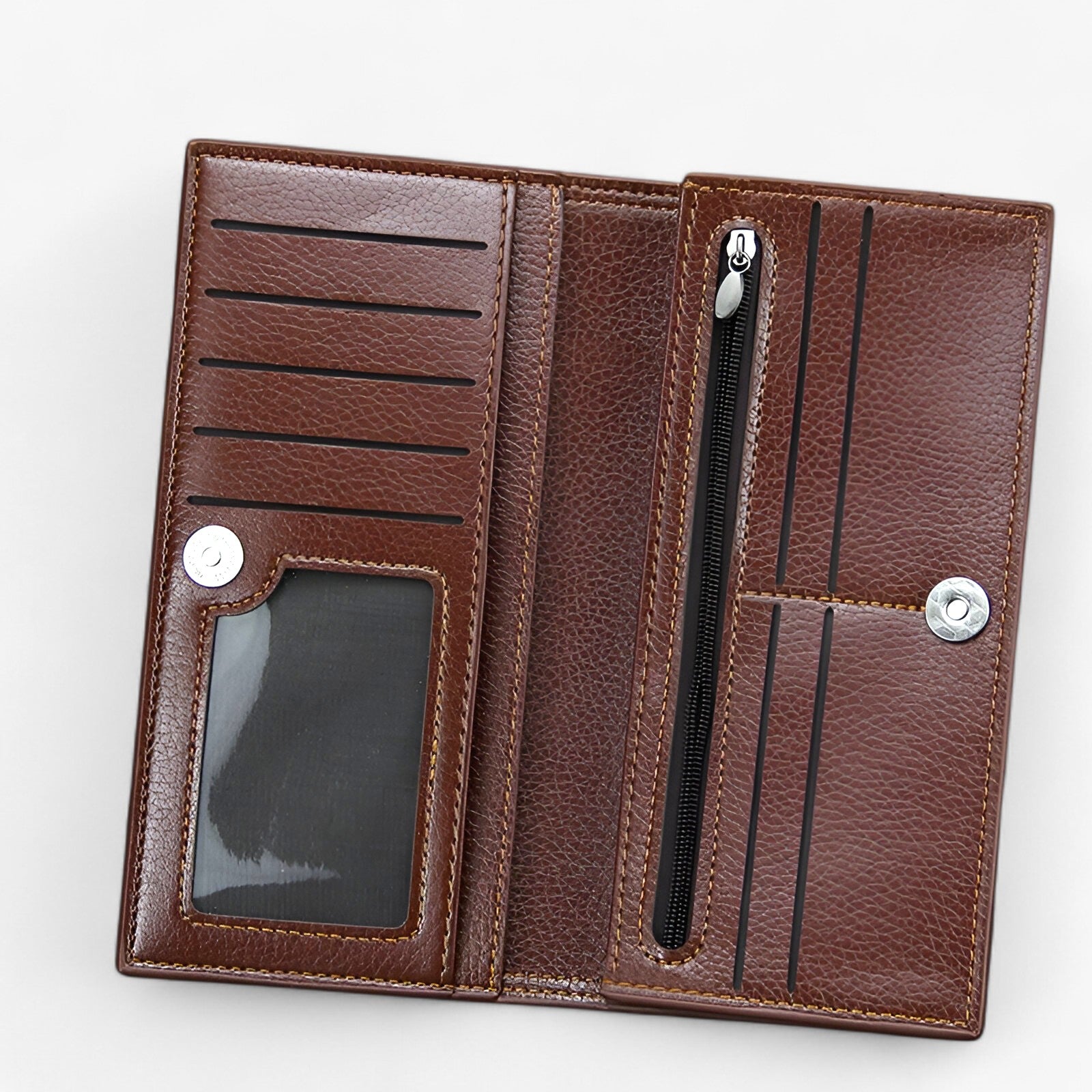 Helen | Stilfuld magnetisk pung med stor kapacitet og flere lommer - - bags - {{ product_tags }