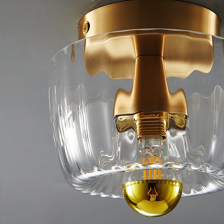 Moderne Glas Sol-Form Dobbeltformål Loftslampe