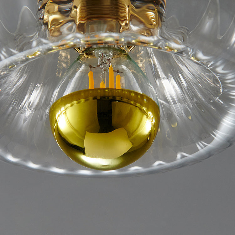 Moderne Glas Sol-Form Dobbeltformål Loftslampe
