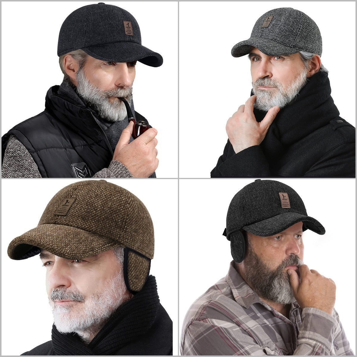 SnapHat™ - Strikket vinterbaseballkasket - - winter - {{ product_tags }