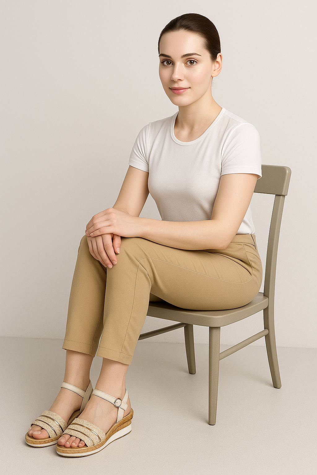 Lucy | Sandaler med let hæl og vævede detaljer - - Lucy | Sandaler med let hæl og vævede detaljer - €25 - {{ product_tags }