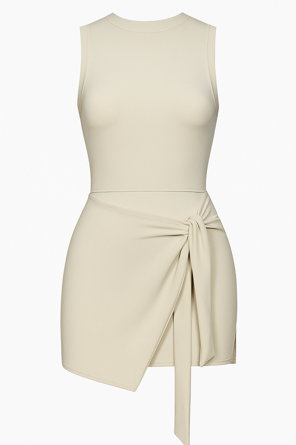Jade | Sportkjole med Draeppe Garden – Atletisk Elegance - Havre og abrikos - Jade | Sportkjole med Draeppe Garden – Atletisk Elegance - €25 - {{ product_tags }