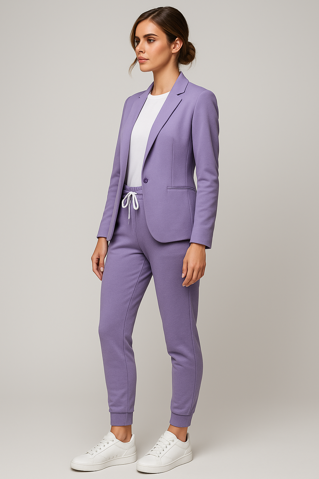 Amelie | Damen Blazer-Set med joggingbukser - - Amelie | Damen Blazer-Set med joggingbukser- €25 - {{ product_tags }